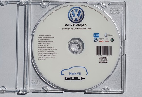 Werkstatthandbuch golf 7 - cd,